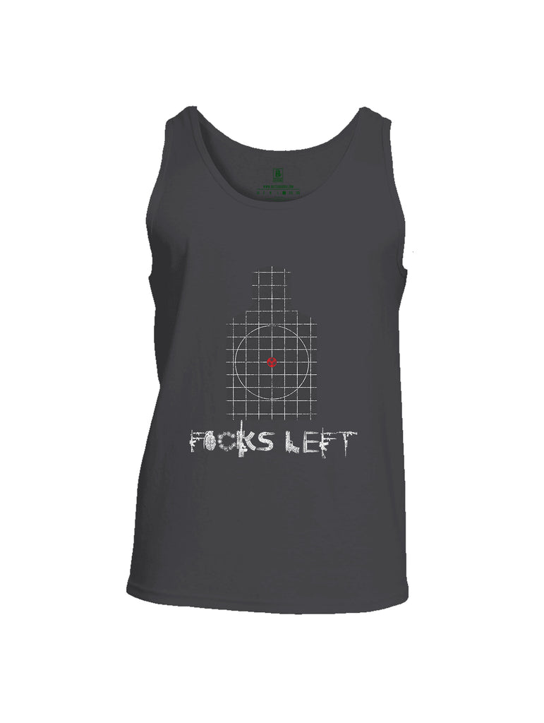 Battleraddle Zero Fucks Left Men Cotton Cotton Tank Top