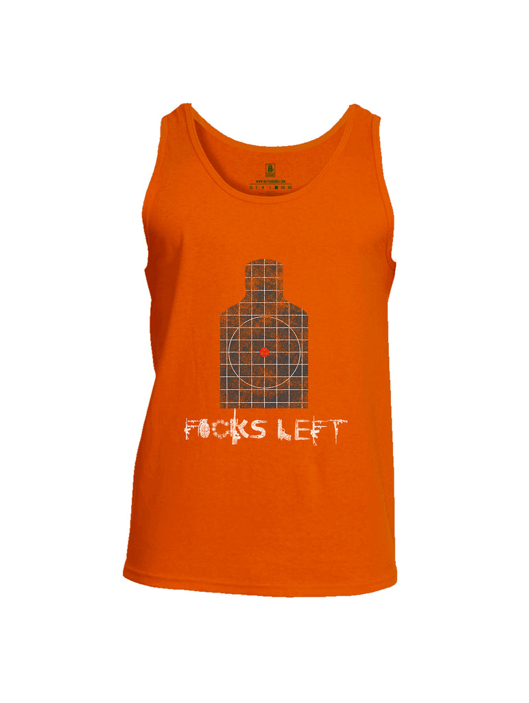 Battleraddle Zero Fucks Left Men Cotton Cotton Tank Top