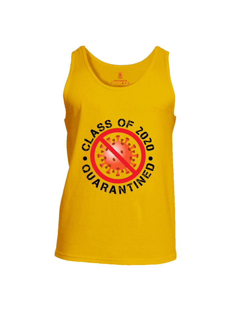 Battleraddle Class Of 2020 Quarantined Mens Cotton Tank Top