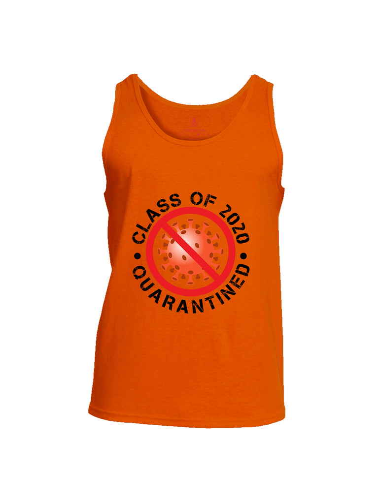 Battleraddle Class Of 2020 Quarantined Mens Cotton Tank Top