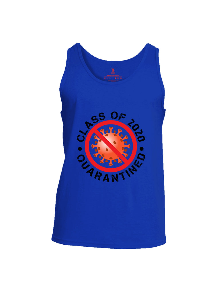 Battleraddle Class Of 2020 Quarantined Mens Cotton Tank Top