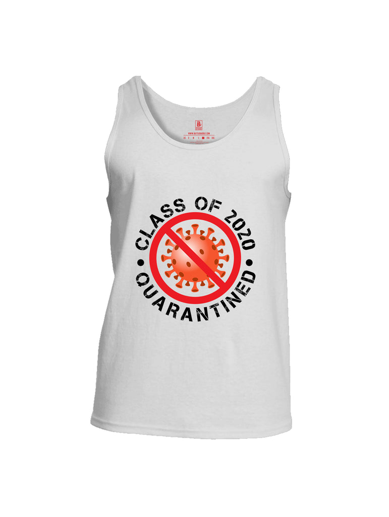 Battleraddle Class Of 2020 Quarantined Mens Cotton Tank Top