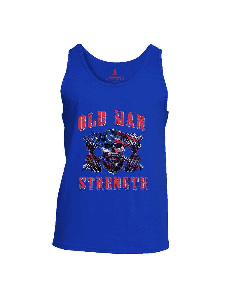Battleraddle Old Man Strength Mens Cotton Tank Top