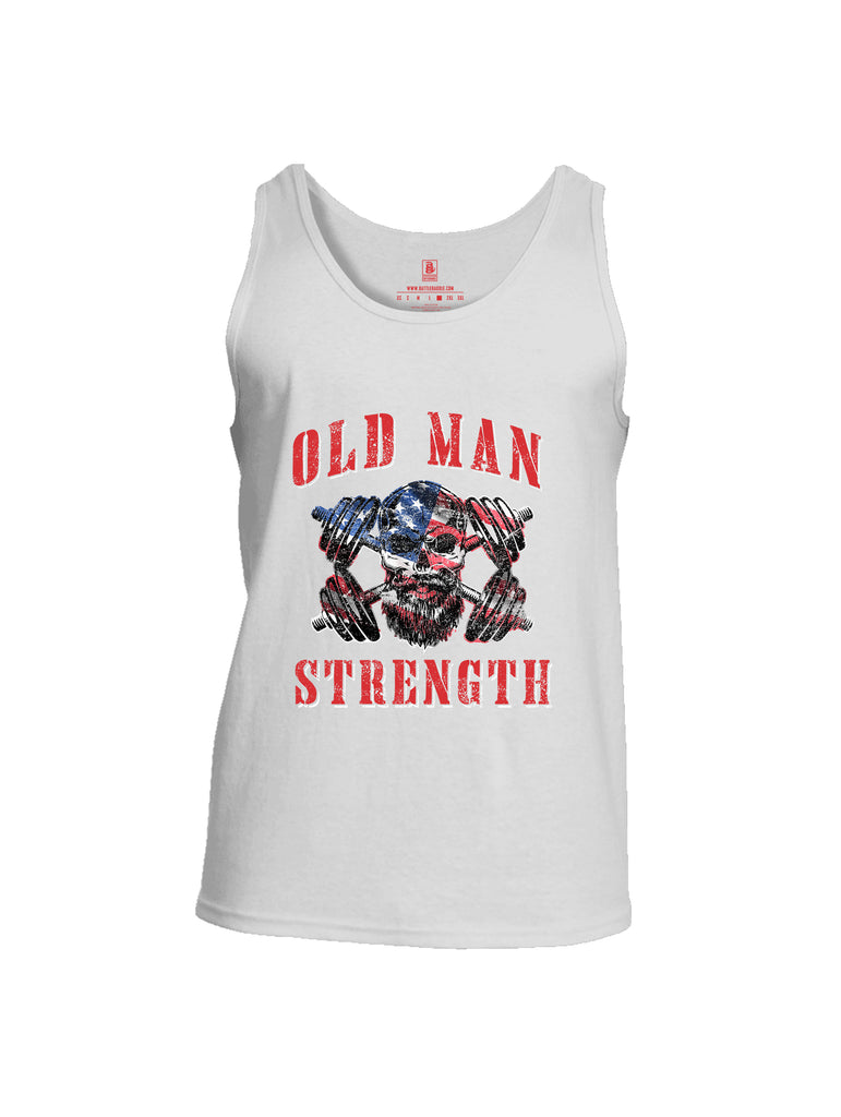 Battleraddle Old Man Strength Mens Cotton Tank Top