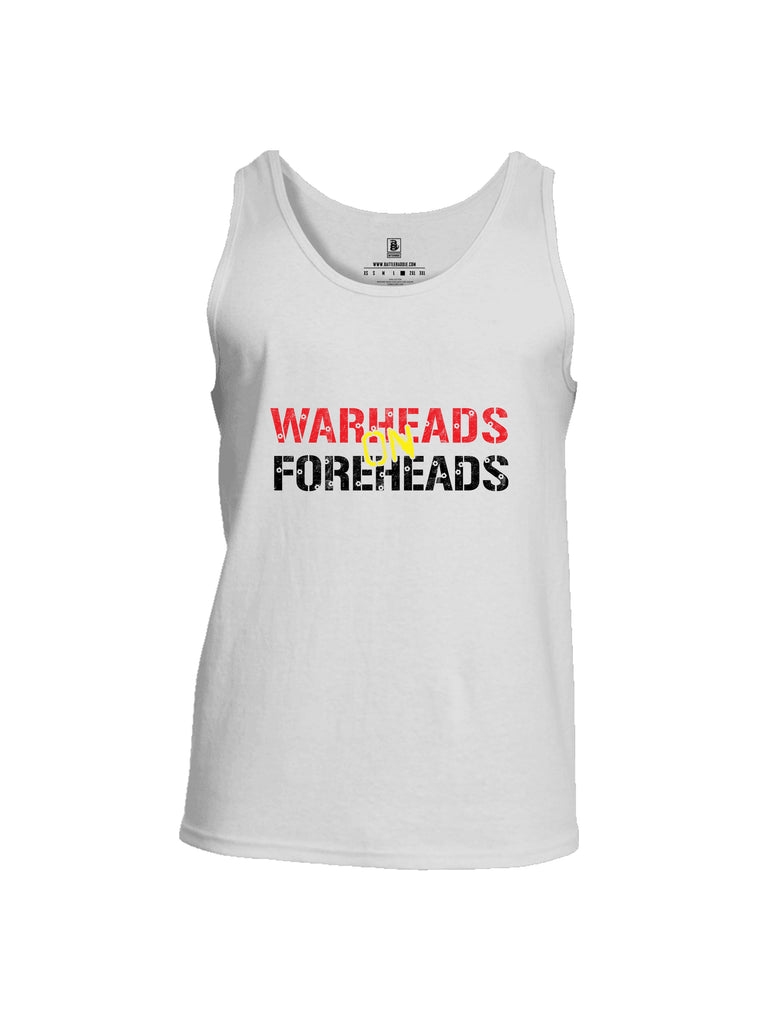 Battleraddle Warheads On Foreheads Mens Cotton Tank Top