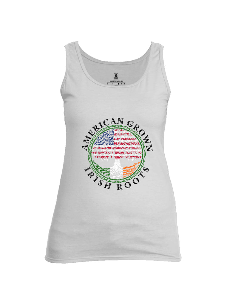 Battleraddle American Grown Irish Roots Womens Cotton Tank Top