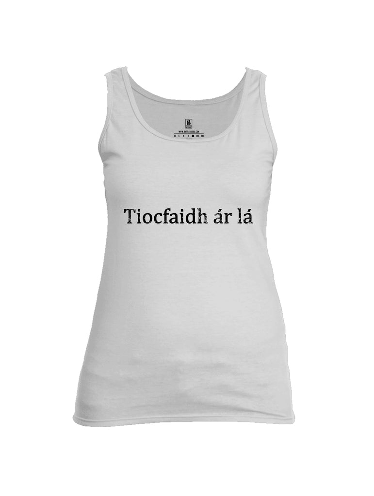 Battleraddle Tiocfaidh ar la Womens Cotton Tank Top
