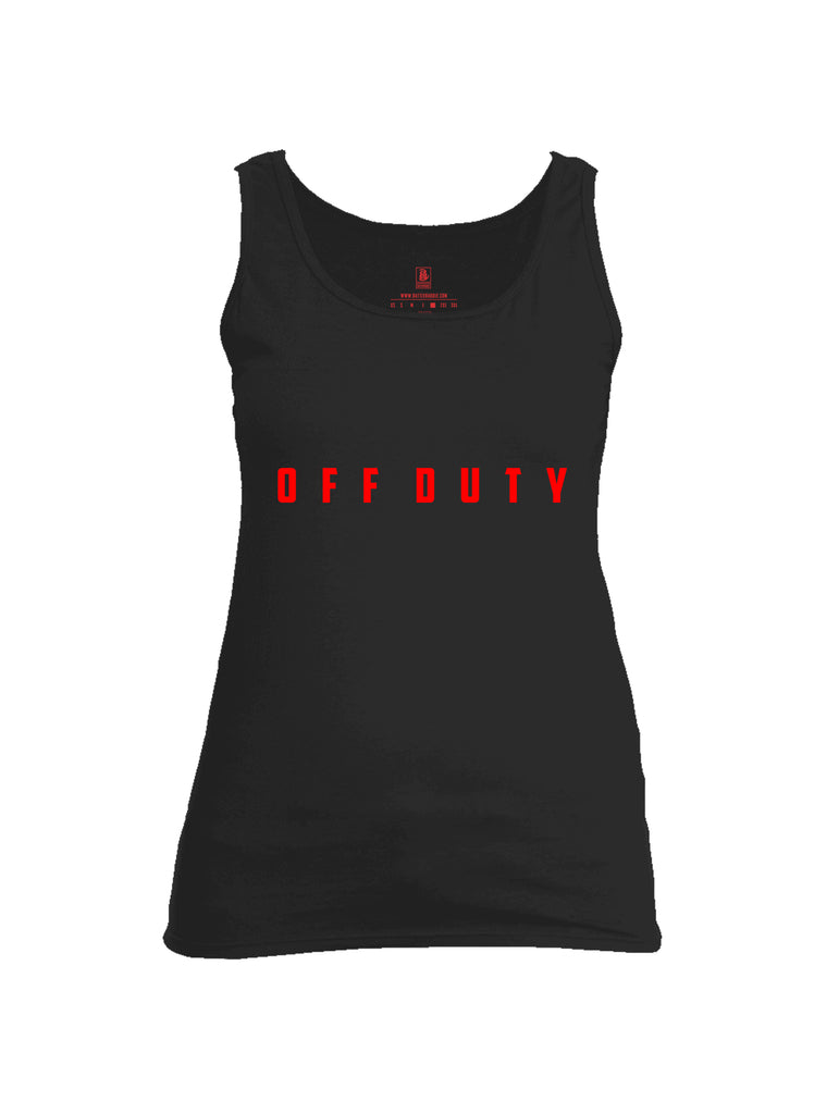 Battleraddle Off Duty Womens Cotton Tank Top