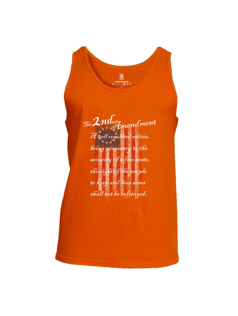 Battleraddle The 2nd Amendment 13 Colonies Mens Cotton Tank Top