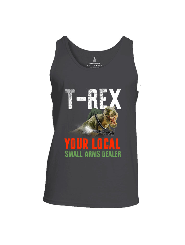Battleraddle T-Rex Your Local Small Arms Dealer Mens Cotton Tank Top