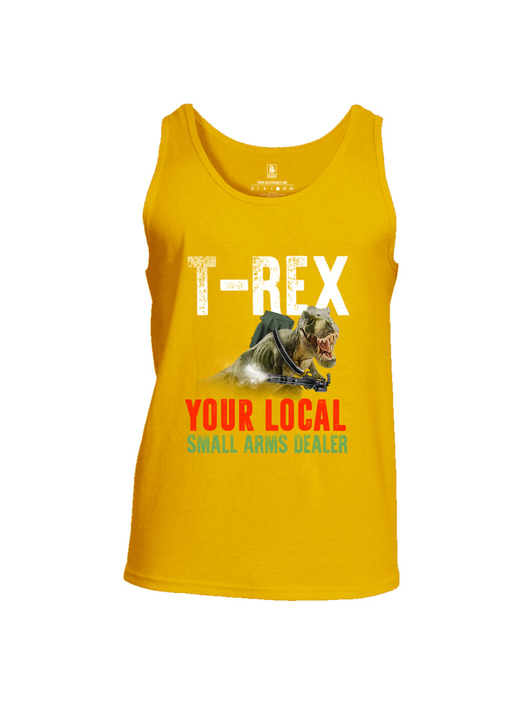 Battleraddle T-Rex Your Local Small Arms Dealer Mens Cotton Tank Top