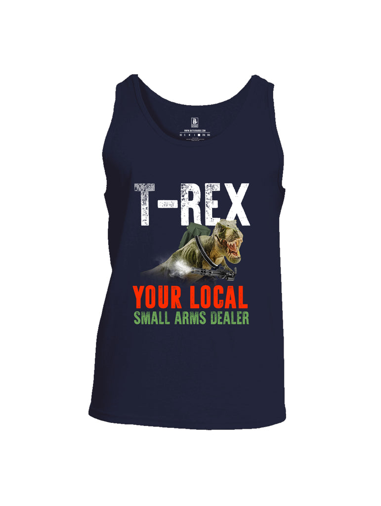 Battleraddle T-Rex Your Local Small Arms Dealer Mens Cotton Tank Top