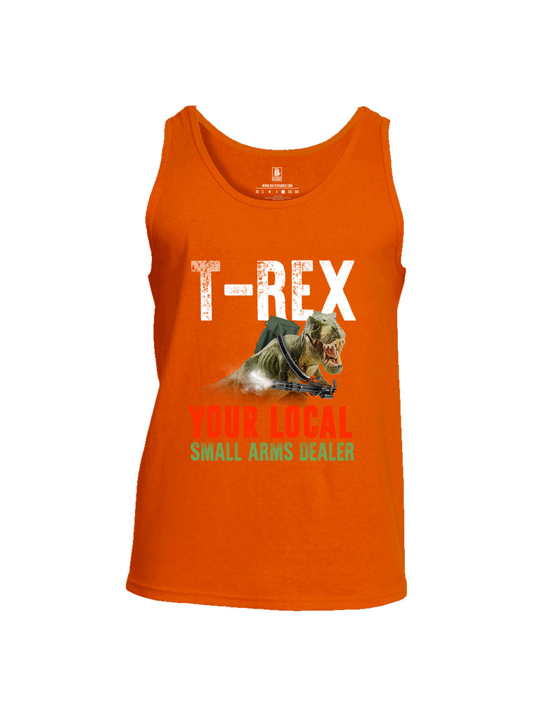 Battleraddle T-Rex Your Local Small Arms Dealer Mens Cotton Tank Top