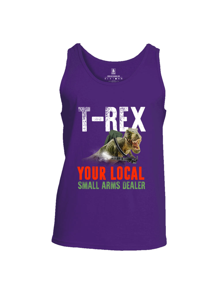 Battleraddle T-Rex Your Local Small Arms Dealer Mens Cotton Tank Top