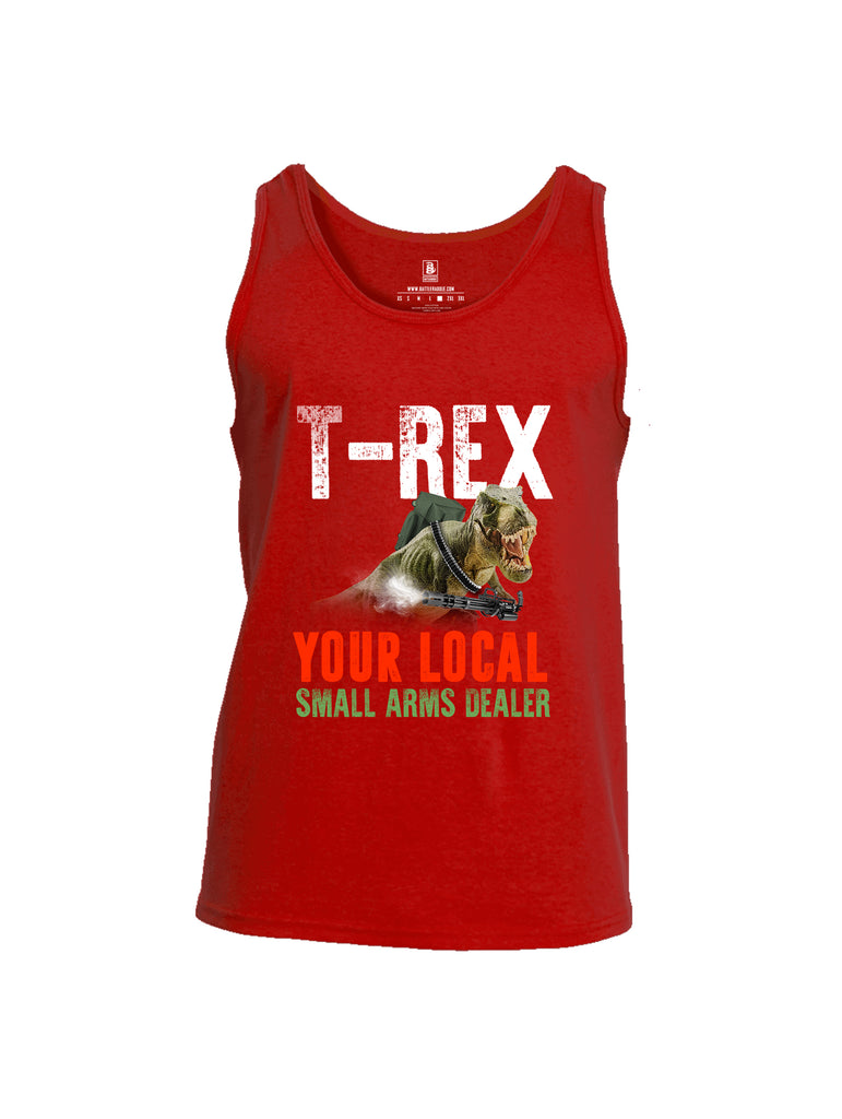 Battleraddle T-Rex Your Local Small Arms Dealer Mens Cotton Tank Top