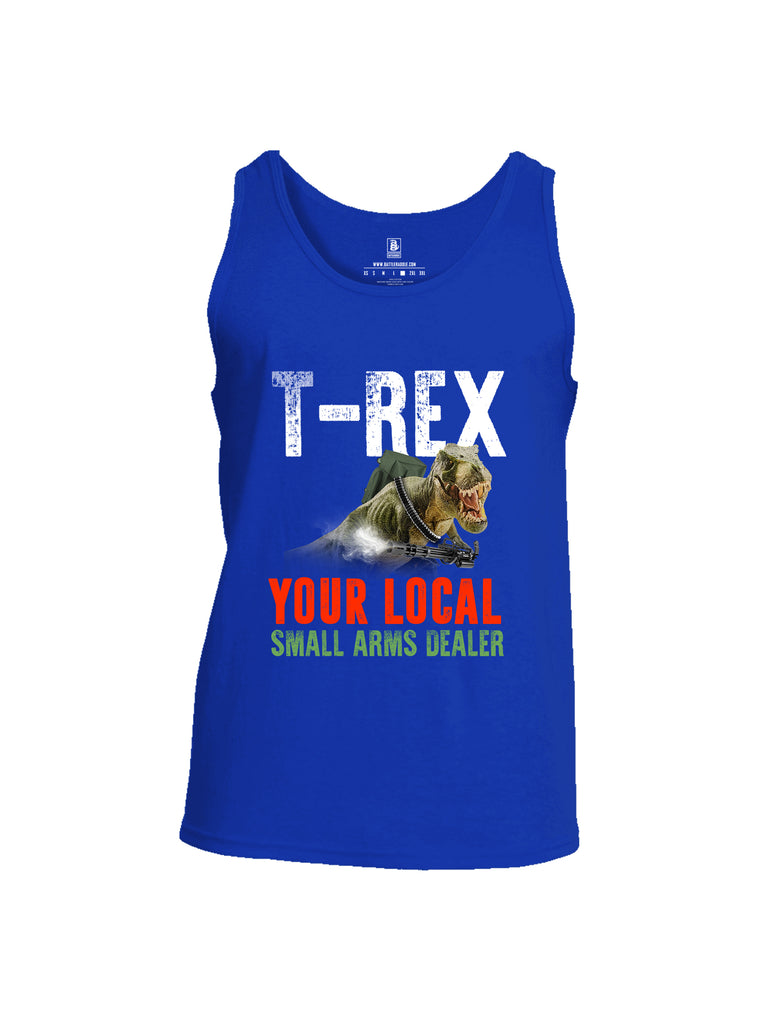Battleraddle T-Rex Your Local Small Arms Dealer Mens Cotton Tank Top