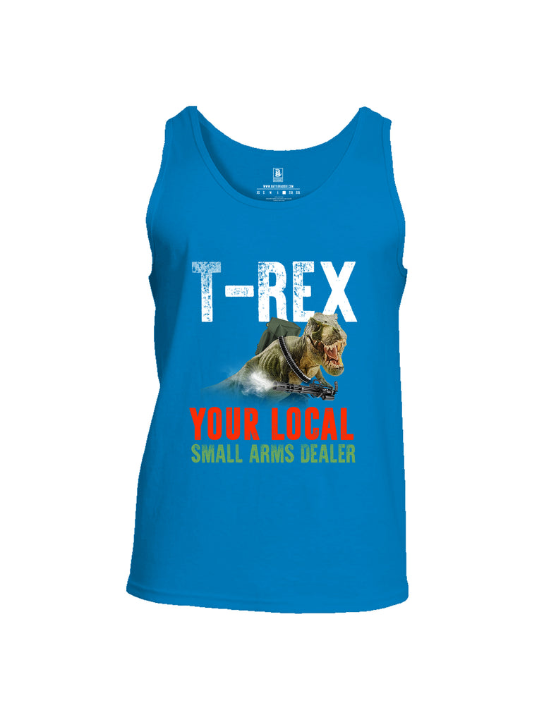Battleraddle T-Rex Your Local Small Arms Dealer Mens Cotton Tank Top