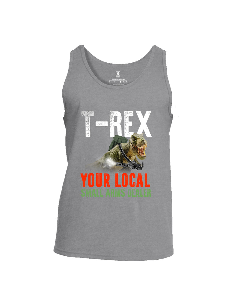 Battleraddle T-Rex Your Local Small Arms Dealer Mens Cotton Tank Top