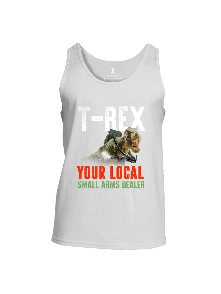 Battleraddle T-Rex Your Local Small Arms Dealer Mens Cotton Tank Top