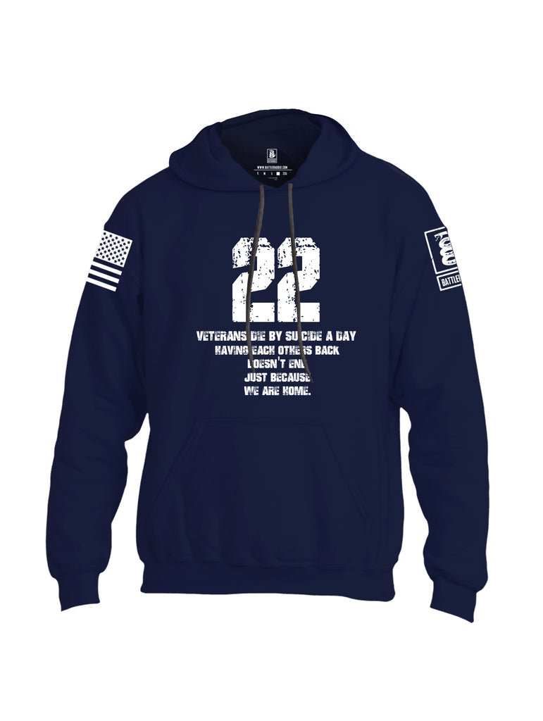 Battleraddle 22 A Day Uni Cotton Blended Hoodie With Pockets