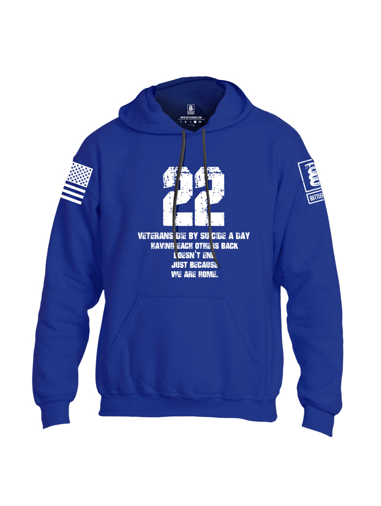 Battleraddle 22 A Day Uni Cotton Blended Hoodie With Pockets