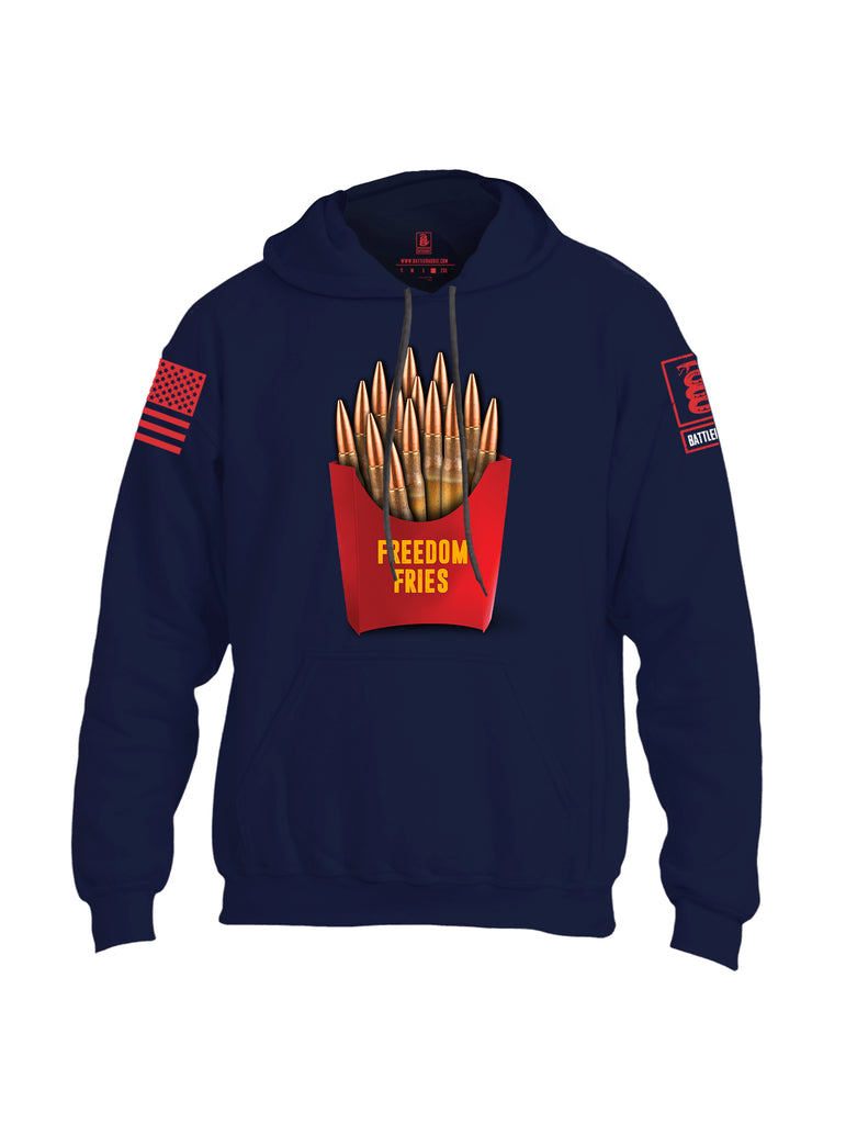 Battleraddle Freedom Fries Uni Cotton Blended Hoodie With Pockets