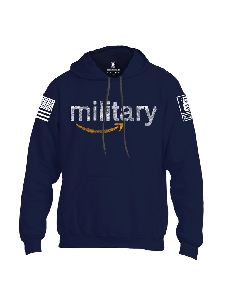 Battleraddle Military  Uni Cotton Blended Hoodie With Pockets