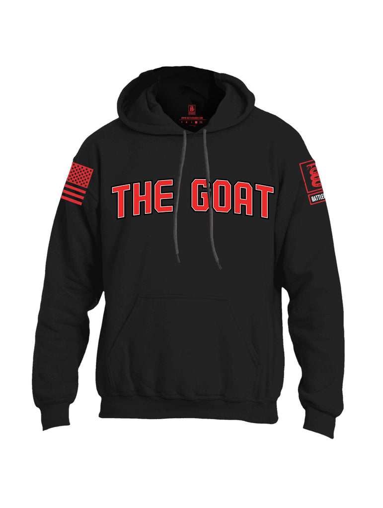 Battleraddle The Goat Uni Cotton Blended Hoodie With Pockets