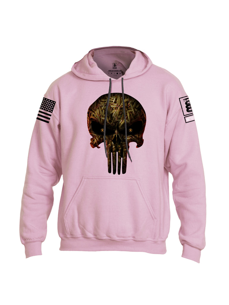 Battleraddle Expounder Bullet Rounds Black Sleeve Print Mens Blended Hoodie With Pockets