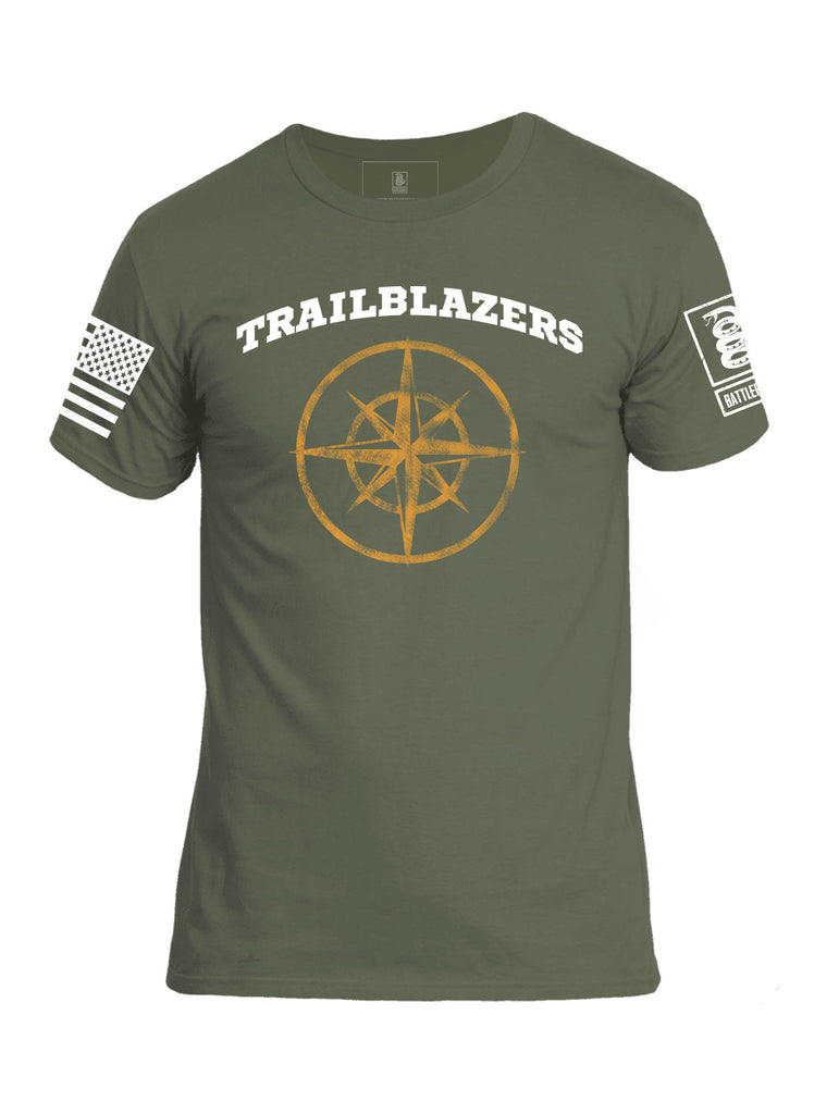 Battleraddle Trailblazers Lieutenant Mens Cotton Crew Neck T Shirt
