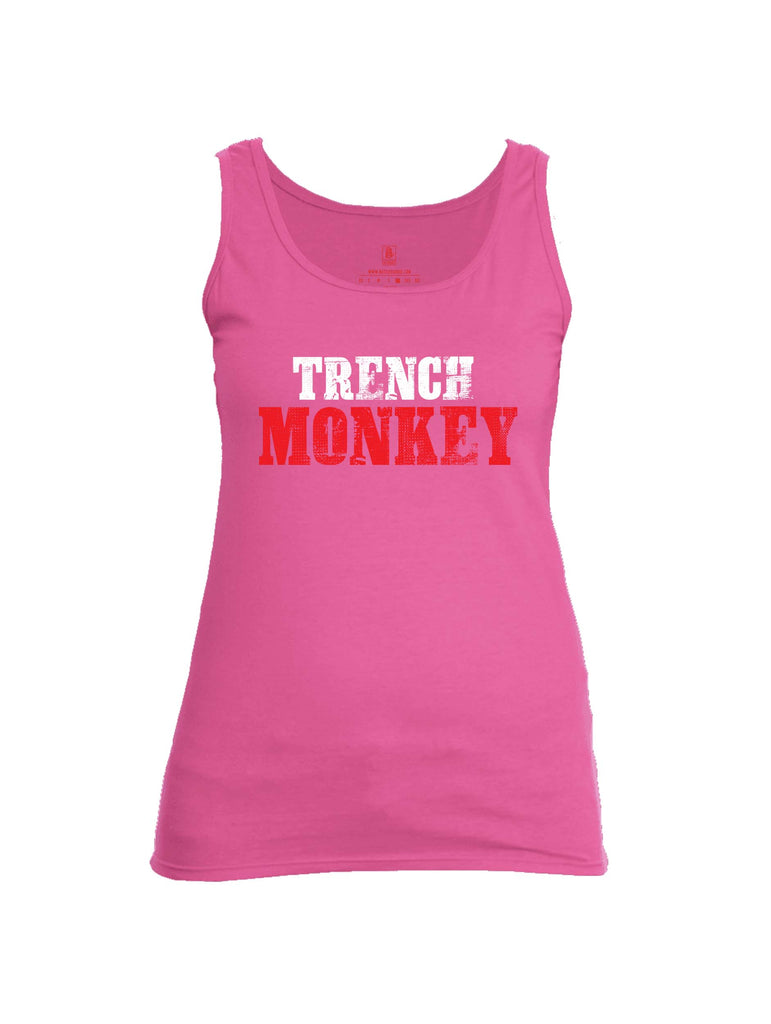 Battleraddle Trench Monkey Womens Cotton Tank Top