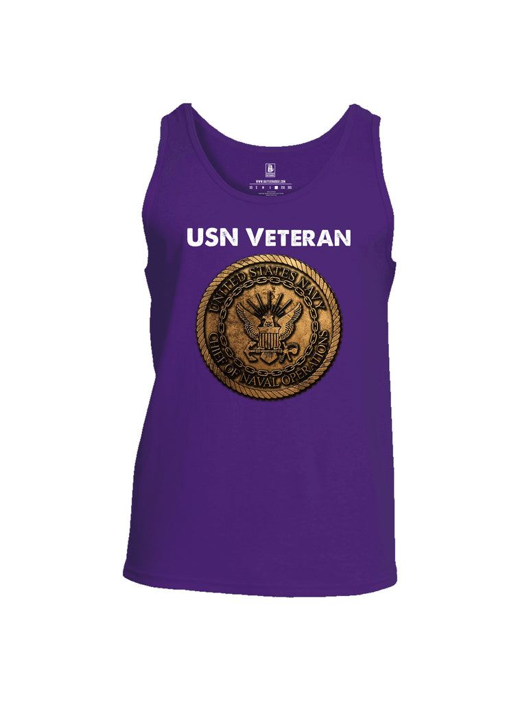 Battleraddle USN Veteran Chief Of Naval Operations Mens Cotton Tank Top