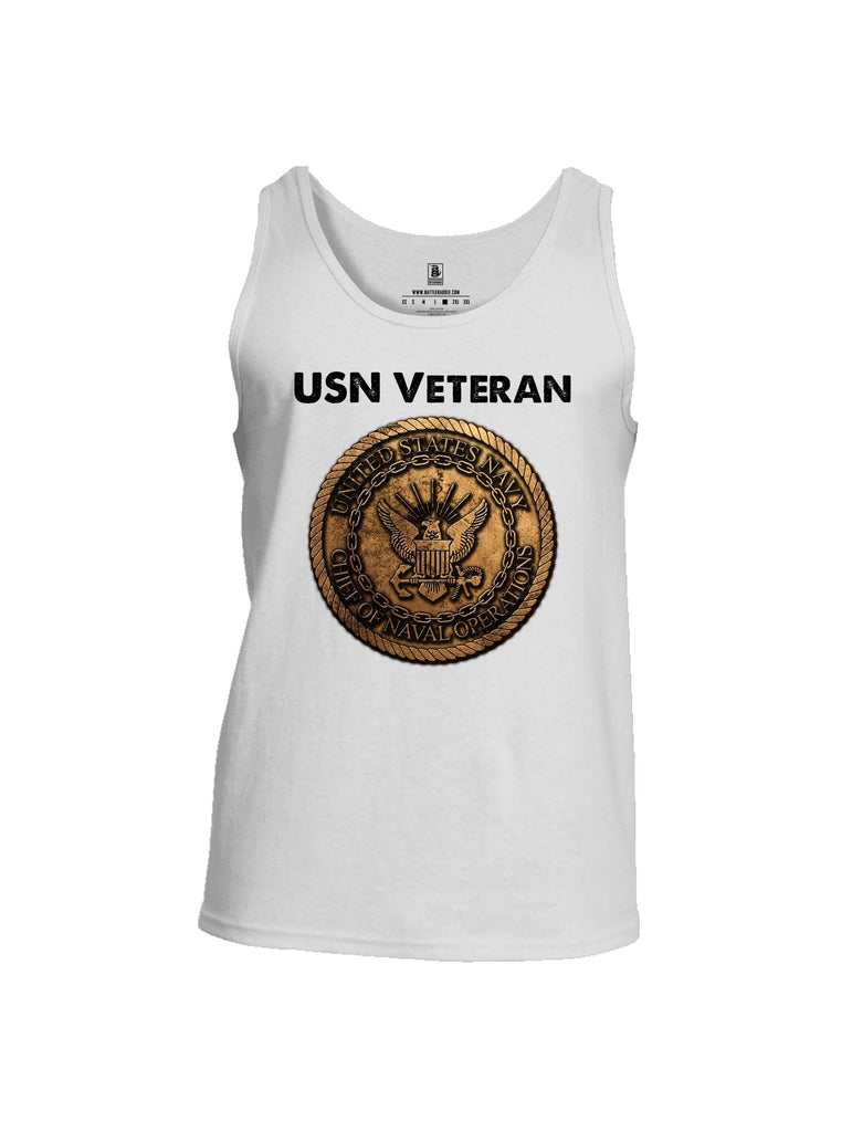 Battleraddle USN Veteran Chief Of Naval Operations Mens Cotton Tank Top
