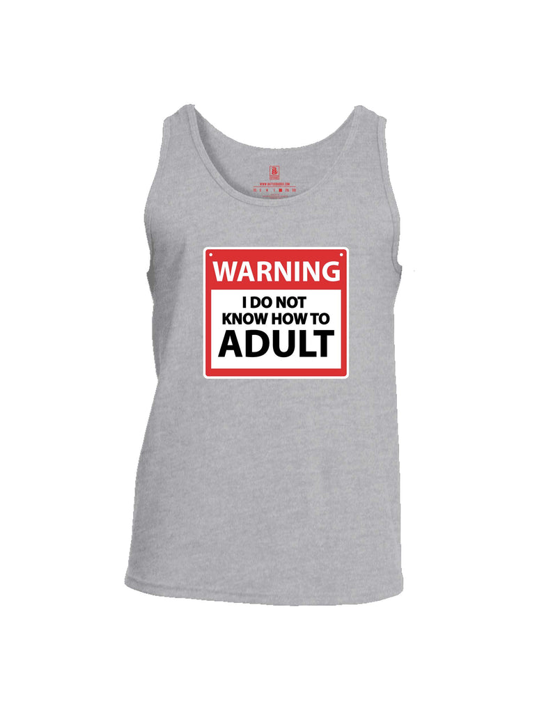 Battleraddle Safety Brief Instructor Mens Cotton Tank Top