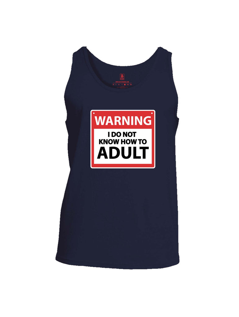 Battleraddle Safety Brief Instructor Mens Cotton Tank Top