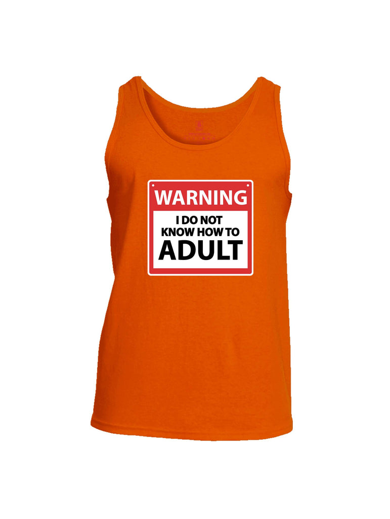 Battleraddle Safety Brief Instructor Mens Cotton Tank Top