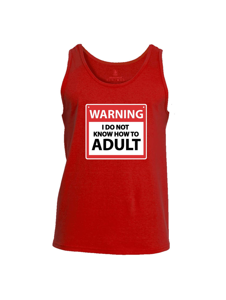 Battleraddle Safety Brief Instructor Mens Cotton Tank Top