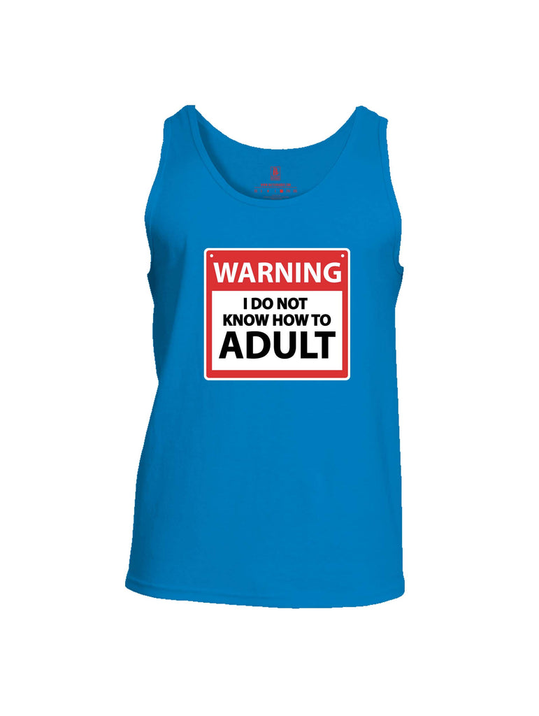 Battleraddle Safety Brief Instructor Mens Cotton Tank Top