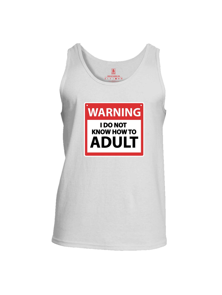 Battleraddle Safety Brief Instructor Mens Cotton Tank Top