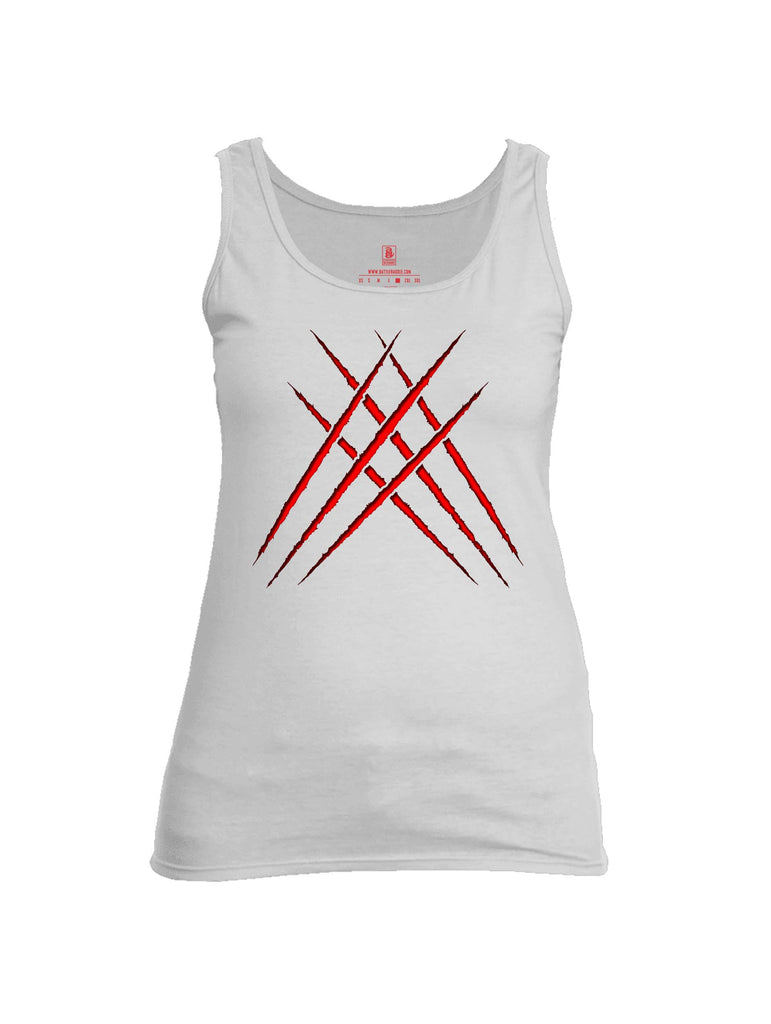 Battleraddle Wolve Adamantium Claws V2 Womens Cotton Tank Top