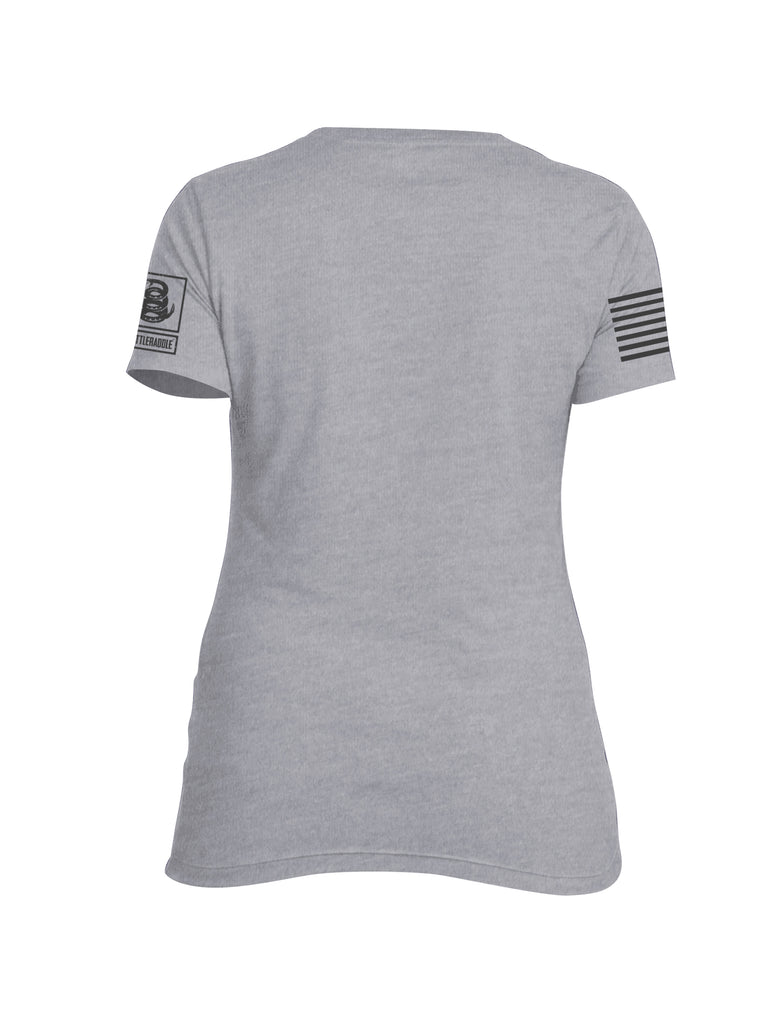 Battleraddle Triggers Horizontal Womens 100% Battlefit Polyester Crew Neck T Shirt