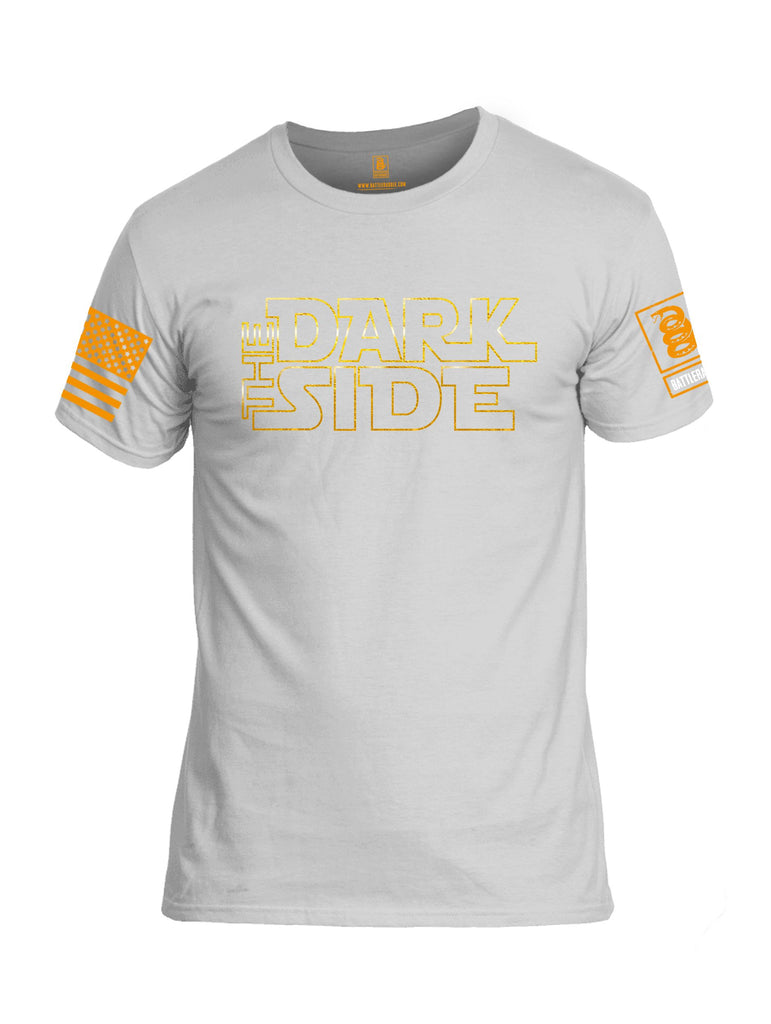 Battleraddle The Darkside {sleeve_color} Sleeves Men Cotton Crew Neck T-Shirt