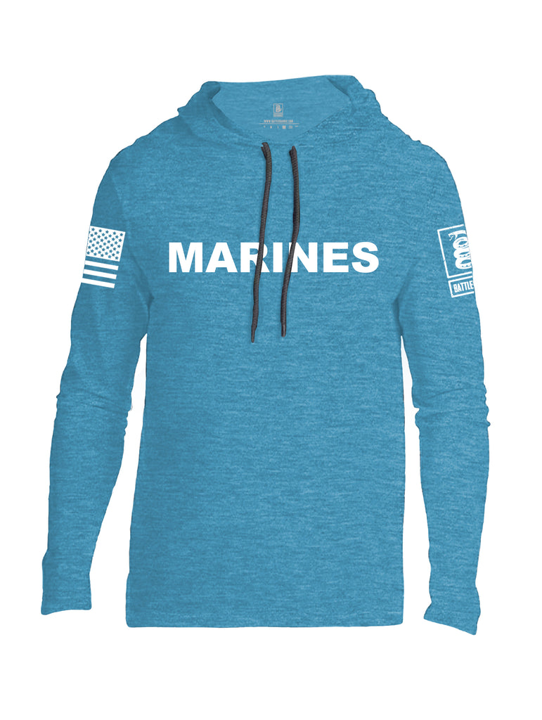 Battleraddle Marines {sleeve_color} Sleeves Men Cotton Thin Cotton Lightweight Hoodie