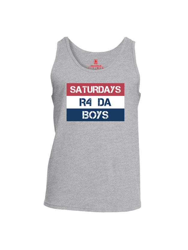 Battleraddle Saturdays R4 DA Boys Mens Cotton Tank Top