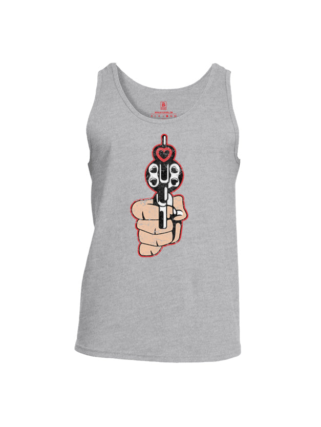 Battleraddle Revolving Heart Mens Cotton Tank Top