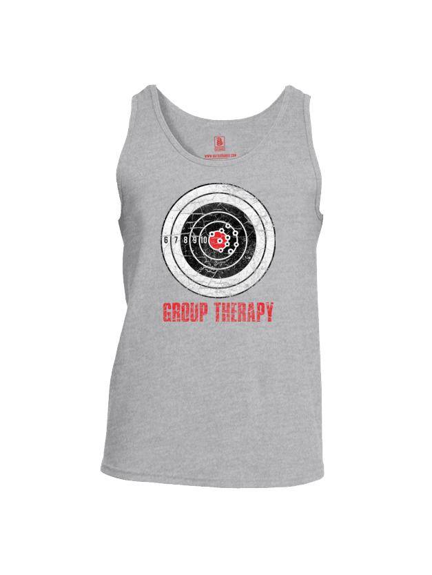 Battleraddle Group Therapy Mens Cotton Tank Top shirt|custom|veterans|Apparel-Mens Tank Top-Cotton