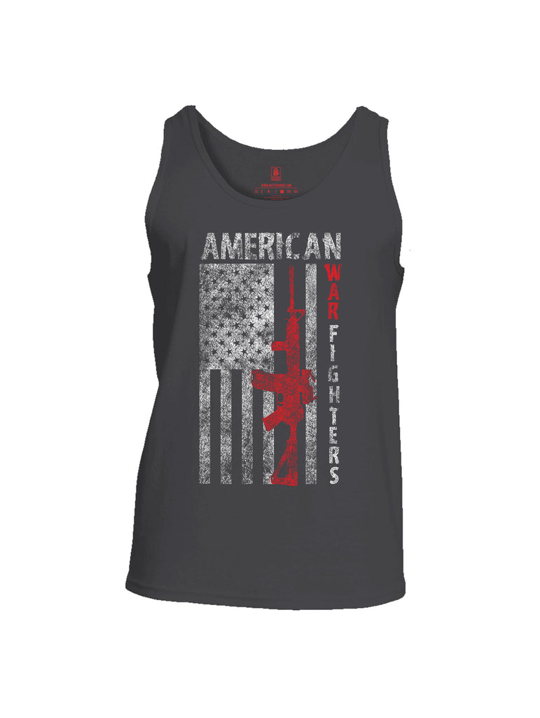 Battleraddle American War Fighters Mens Cotton Tank Top