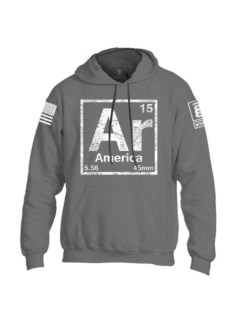 Battleraddle AR America Mens Blended Hoodie With Pockets - Battleraddle® LLC