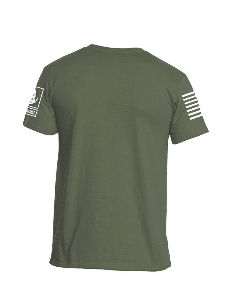 Battleraddle Corrections Guts Glory Cuffs Mens Cotton Crew Neck T Shirt - Battleraddle® LLC