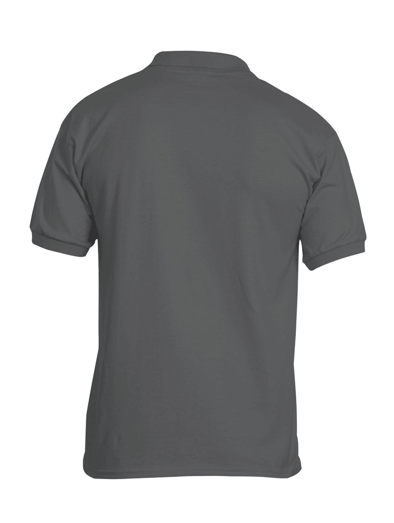 Battleraddle Basic Line Yellow Snake Patch Front Mens Cotton Jersey Polo T Shirt - Battleraddle® LLC